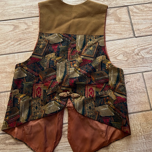 Vintage Max & Mabel library books vest size small - Picture 7 of 12